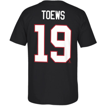 Chicago Blackhawks tricou de bărbați Jonathan Toews #19 Reebok Center Ice TNT Reflect Logo