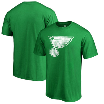 St. Louis Blues tricou de bărbați green St. Patrick´s Day White Logo