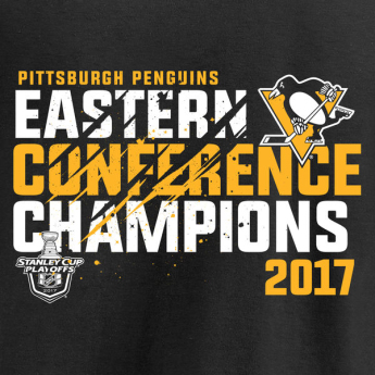 Pittsburgh Penguins tricou de bărbați 2017 Eastern Conference Champions Goal Tend