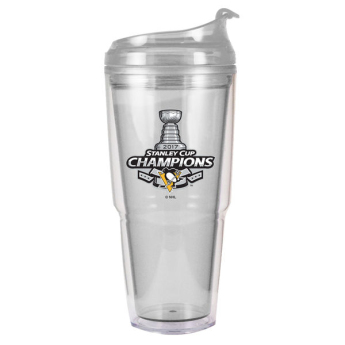 Pittsburgh Penguins cană 2017 Stanley Cup Champions 20oz. Dual Wall Tumbler