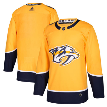 Nashville Predators tricou de hochei yellow adizero Home Authentic Pro