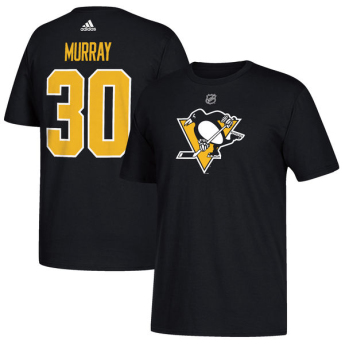 Pittsburgh Penguins tricou de bărbați black Matt Murray