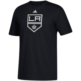 Los Angeles Kings tricou de bărbați black Adidas Primary Logo