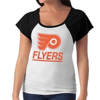 Philadelphia Flyers tricou de dama Big Time Slim Fit Raglan T-Shirt