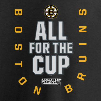 Boston Bruins tricou de bărbați 2018 Stanley Cup Playoffs Bound Behind The Net