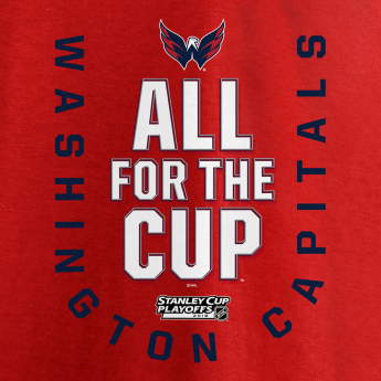 Washington Capitals hanorac de bărbați red 2018 Stanley Cup Playoffs Bound Behind The Net