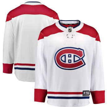 Montreal Canadiens tricou de hochei white Breakaway Away Jersey