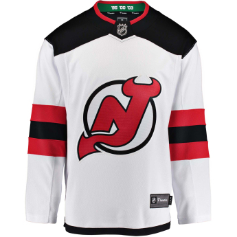 New Jersey Devils tricou de hochei white Breakaway Away Jersey