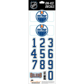 Edmonton Oilers abțibilduri hockey helmet Decals