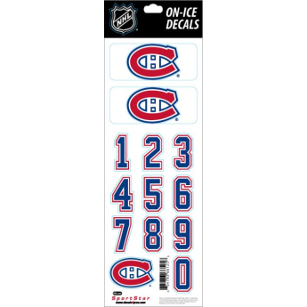 Montreal Canadiens abțibilduri pentru cască Decals