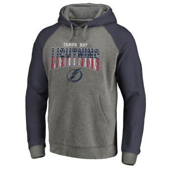 Tampa Bay Lightning hanorac de bărbați cu glugă grey Freedom Tri-Blend Raglan