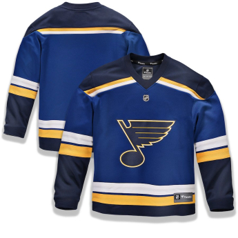 St. Louis Blues tricou de hochei pentru copii blue Replica Home Jersey