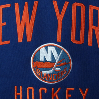New York Islanders hanorac de bărbați cu glugă blue Indestructible Pullover Hoodie