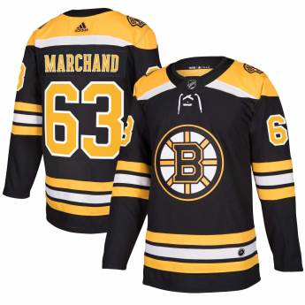 Boston Bruins tricou de hochei #63 Brad Marchand adizero Home Authentic Player Pro