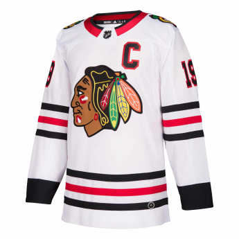 Chicago Blackhawks tricou de hochei #19 Jonathan Toews adizero Away Authentic Player Pro