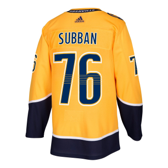 Nashville Predators tricou de hochei #76 PK Subban adizero Home Authentic Player Pro