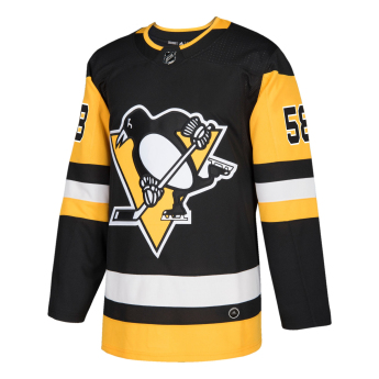 Pittsburgh Penguins tricou de hochei #58 Kris Letang adizero Home Authentic Player Pro