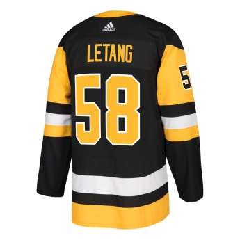 Pittsburgh Penguins tricou de hochei #58 Kris Letang adizero Home Authentic Player Pro