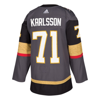 Vegas Golden Knights tricou de hochei #71 William Karlsson adizero Home Authentic Player Pro