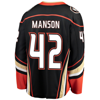 Anaheim Ducks tricou de hochei #42 Josh Manson Breakaway Home Jersey