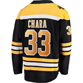 Boston Bruins tricou de hochei black #33 Zdeno Chara Breakaway Alternate Jersey