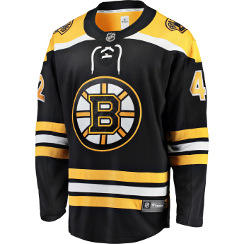 Boston Bruins tricou de hochei #42 David Backes Breakaway Alternate Jersey