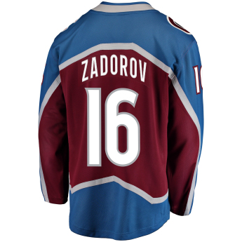 Colorado Avalanche tricou de hochei #16 Nikita Zadorov Breakaway Alternate Jersey