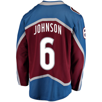 Colorado Avalanche tricou de hochei #6 Erik Johnson Breakaway Alternate Jersey