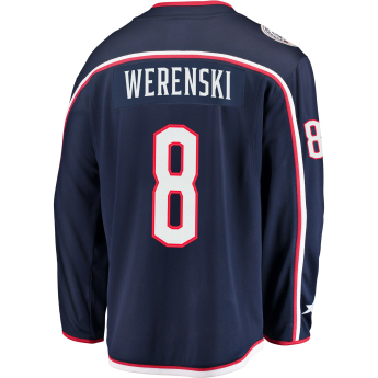 Columbus Blue Jackets tricou de hochei #8 Zach Werenski Breakaway Alternate Jersey