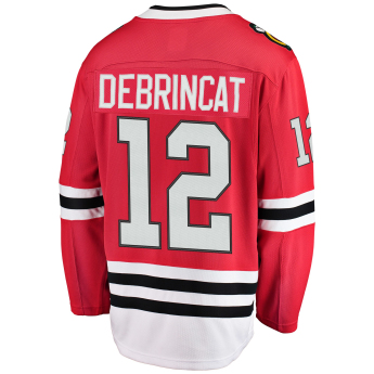 Chicago Blackhawks tricou de hochei #12 Alex DeBrincat Breakaway Alternate Jersey