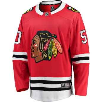Chicago Blackhawks tricou de hochei #50 Corey Crawford Breakaway Alternate Jersey