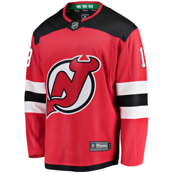 New Jersey Devils tricou de hochei #13 Nico Hischier Breakaway Alternate Jersey