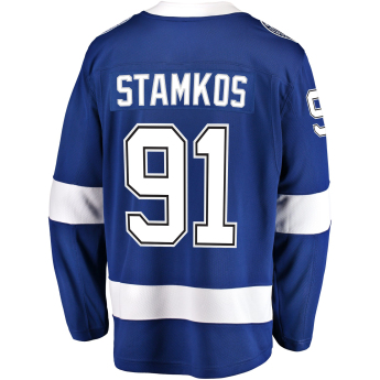 Tampa Bay Lightning tricou de hochei blue #91 Steven Stamkos Breakaway Alternate Jersey