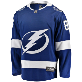 Tampa Bay Lightning tricou de hochei blue #86 Nikita Kucherov Breakaway Alternate Jersey