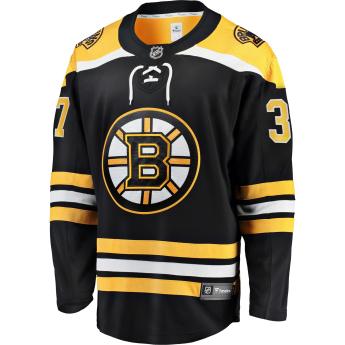 Boston Bruins tricou de hochei pentru copii # 37 Patrice Bergeron Breakaway Home Jersey