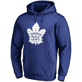 Toronto Maple Leafs hanorac de bărbați cu glugă blue Fanatics Branded Primary Logo
