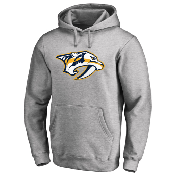 Nashville Predators hanorac de bărbați cu glugă grey Fanatics Branded Primary Logo