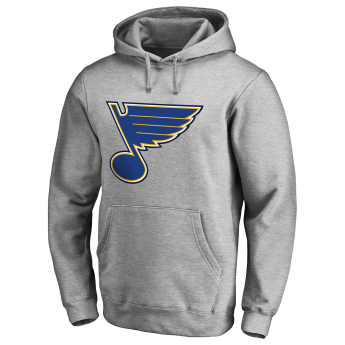 St. Louis Blues hanorac de bărbați cu glugă grey Fanatics Branded Primary Logo