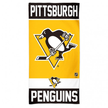Pittsburgh Penguins prosop Fibre Beach Towel