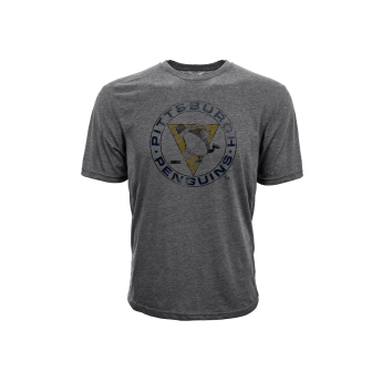 Pittsburgh Penguins tricou de bărbați grey Retro Tee