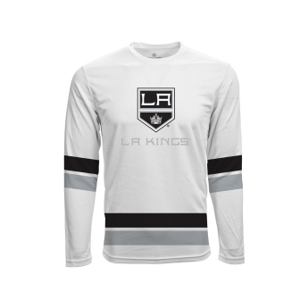 Los Angeles Kings tricou de bărbați cu mânecă lungă white Scrimmage LS Tee