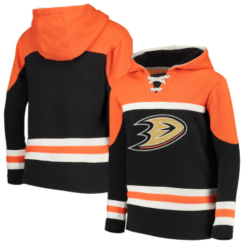 Anaheim Ducks hanorac cu glugă pentru copii Asset Lace-Up Pullover Hoodie