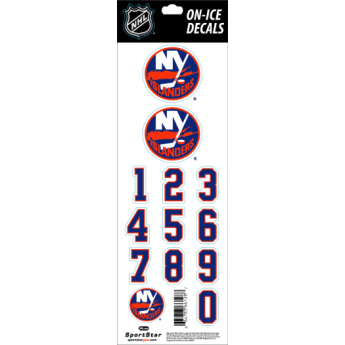 New York Islanders abțibilduri pentru cască Decals