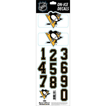Pittsburgh Penguins abțibilduri pentru cască Decals