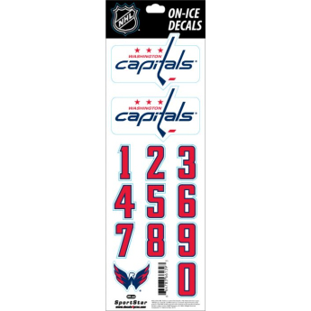 Washington Capitals abțibilduri pentru cască Decals