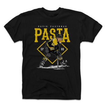 Boston Bruins tricou de bărbați David Pastrnak #88 Pasta WHT 500 Level