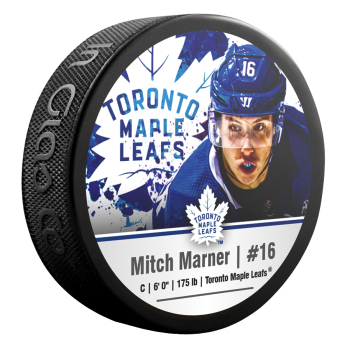 Toronto Maple Leafs puc Mitch Marner #16 NHLPA