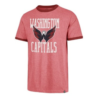 Washington Capitals tricou de bărbați Belridge 47 Capital Ringer Tee