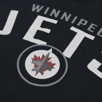 Winnipeg Jets hanorac de bărbați cu glugă Outrush 47 Headline Pullover Hood