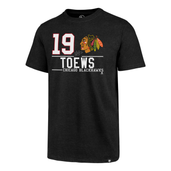 Chicago Blackhawks tricou de bărbați Jonathan Toews #19 Player Name 47 Club Tee
